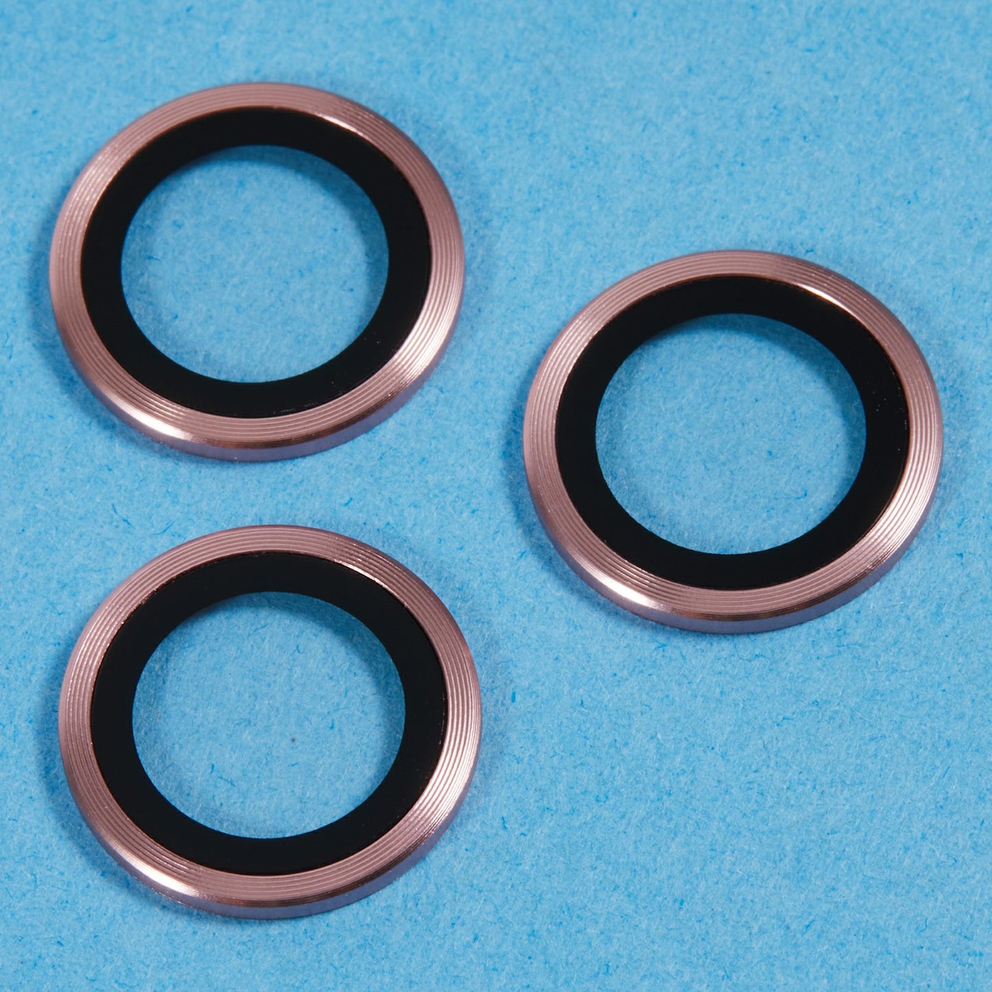 For Samsung Galaxy Z Fold6 5G Camera Lens Protector Set Precise Positioning Individual Lens Film - Pink