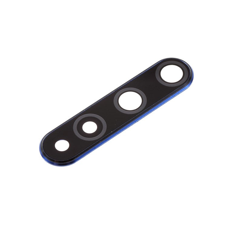 OEM Back Camera Lens Ring Cover with Glass Lens for Huawei Honor 20 - Blue