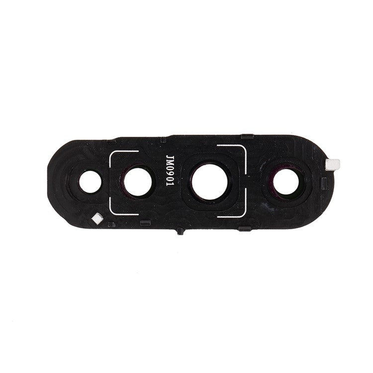 OEM Back Camera Lens Ring Cover with Glass Lens for Huawei nova 6 4G Version - Black