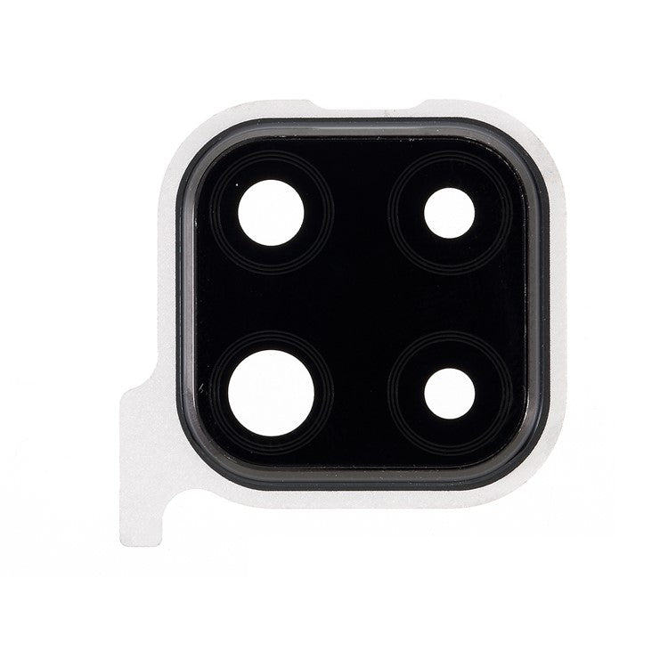 OEM Back Camera Lens Ring Cover with Glass Lens for Huawei nova 5i Pro - Black