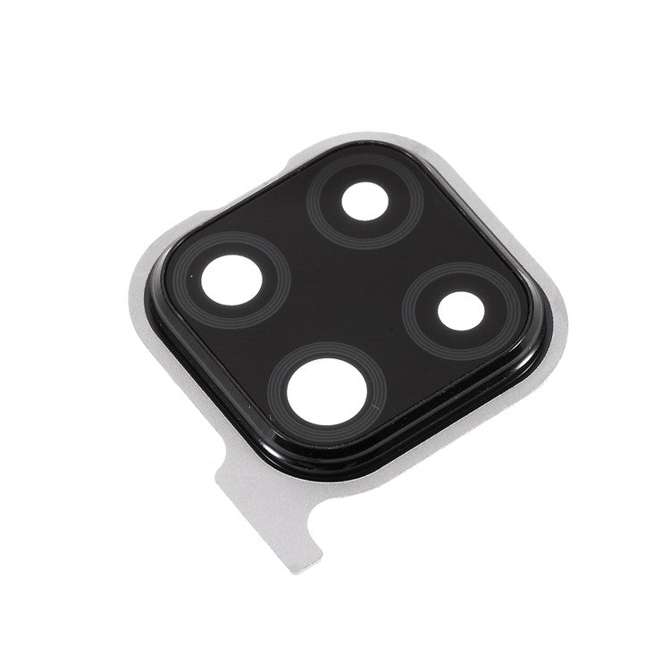 OEM Back Camera Lens Ring Cover with Glass Lens for Huawei nova 5i Pro - Black
