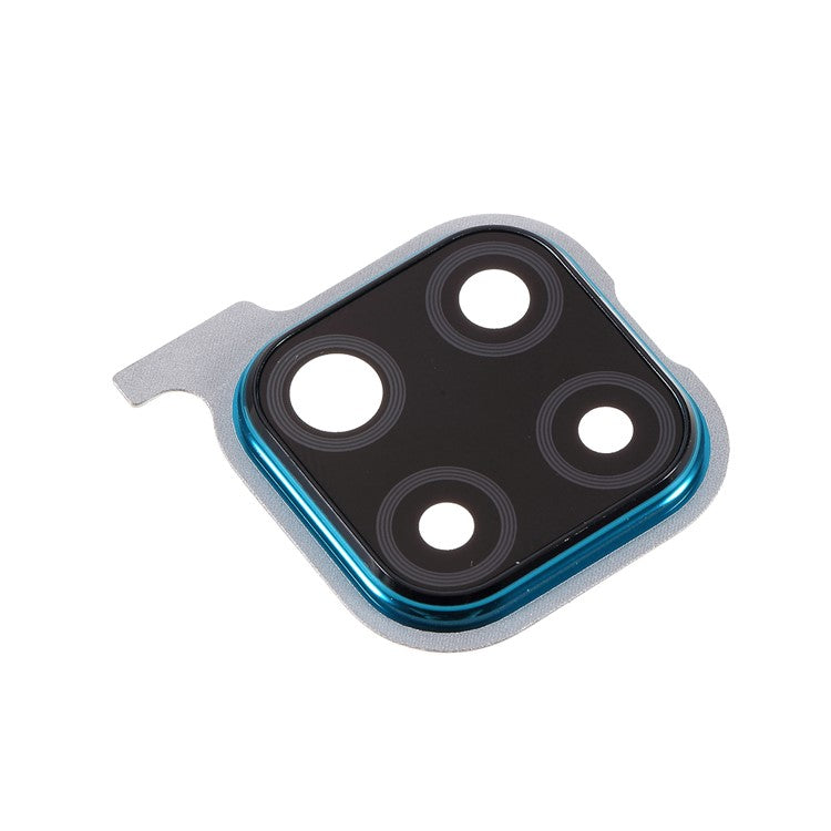 OEM Back Camera Lens Ring Cover with Glass Lens for Huawei nova 5i Pro - Baby Blue