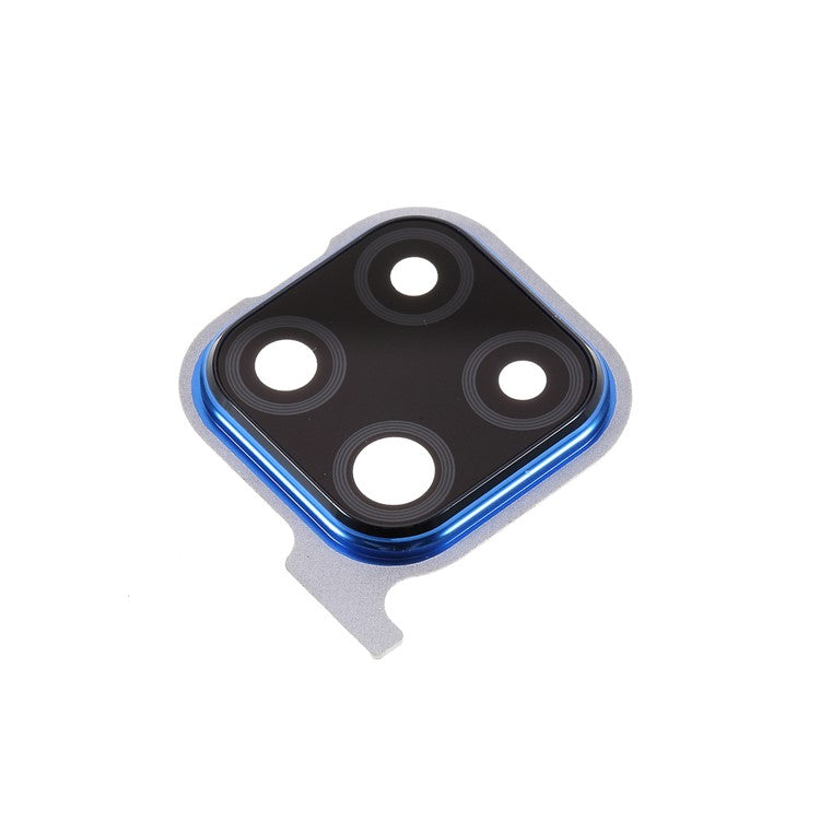 OEM Back Camera Lens Ring Cover with Glass Lens for Huawei nova 5i Pro - Dark Blue