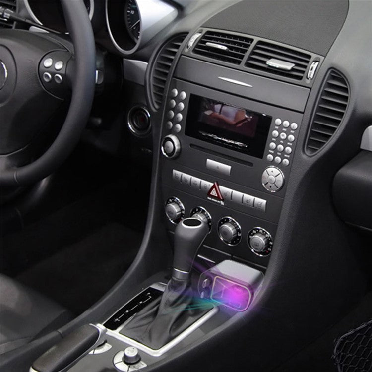 C3 4 in 1 USB A + USB C Car Charger with Retractable Type C + iP Cable Starry Sky Cigarette Lighter Adapter