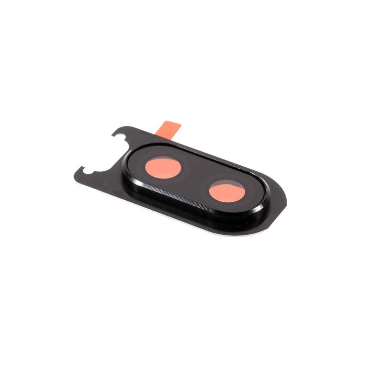 For OnePlus 6 OEM Rear Camera Lens Ring Cover with Glass Lens Repair Part - Black