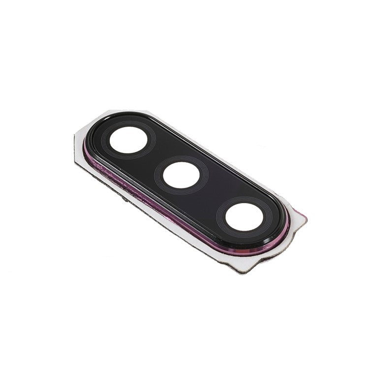 OEM Back Rear Camera Lens Ring Cover with Glass Lens Replacement with Glass Lens for Sony Xperia 5 - Pink