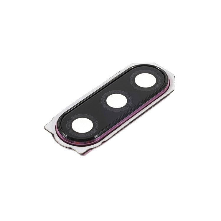 OEM Back Rear Camera Lens Ring Cover with Glass Lens Replacement with Glass Lens for Sony Xperia 5 - Pink