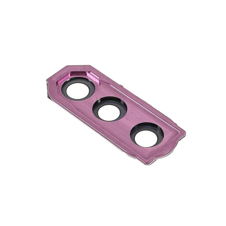 OEM Back Rear Camera Lens Ring Cover with Glass Lens Replacement with Glass Lens for Sony Xperia 5 - Pink