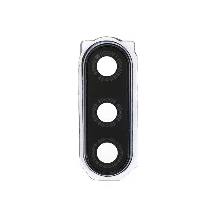 OEM Back Rear Camera Lens Ring Cover with Glass Lens Replacement with Glass Lens for Sony Xperia 5 - Blue