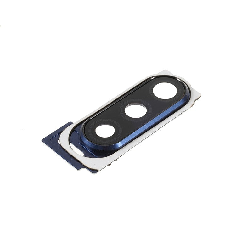 OEM Back Camera Lens Ring Cover with Glass Lens for Sony Xperia 10 II - Blue