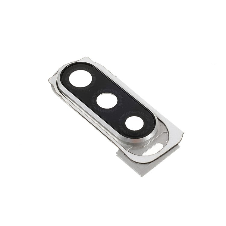 OEM Back Camera Lens Ring Cover with Glass Lens for Sony Xperia 10 II - White