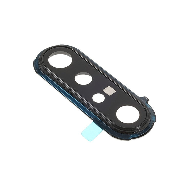 OEM Rear Camera Lens Ring Cover Part with Glass Lens for Sony Xperia 1 II - Black