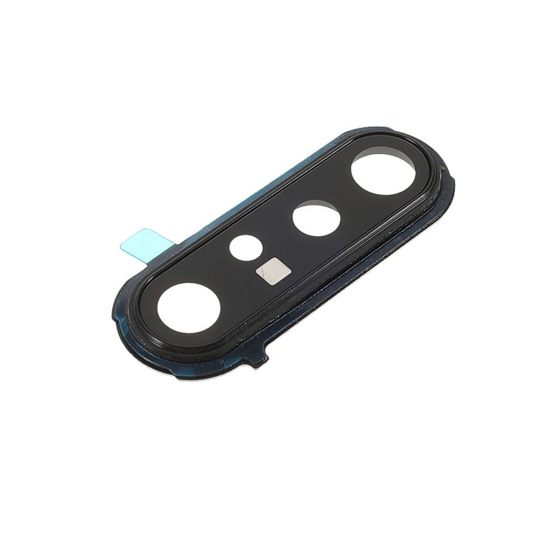 OEM Rear Camera Lens Ring Cover Part with Glass Lens for Sony Xperia 1 II - Black