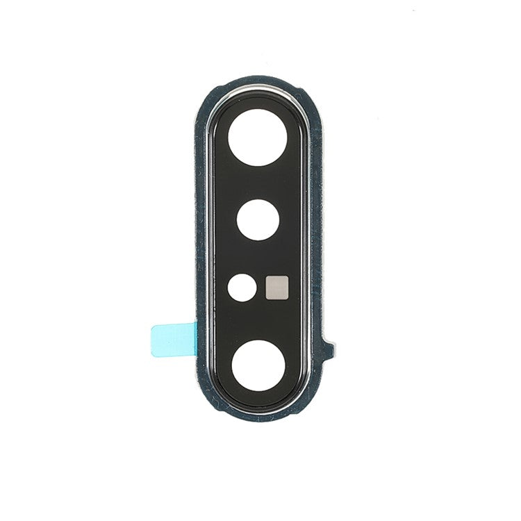 OEM Rear Camera Lens Ring Cover Part with Glass Lens for Sony Xperia 1 II - Silver