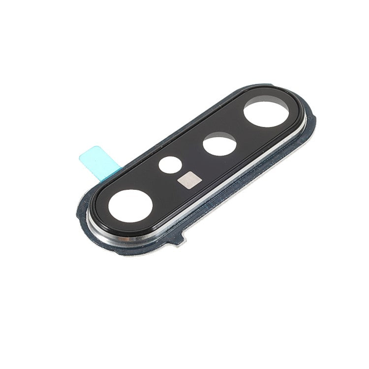 OEM Rear Camera Lens Ring Cover Part with Glass Lens for Sony Xperia 1 II - Silver