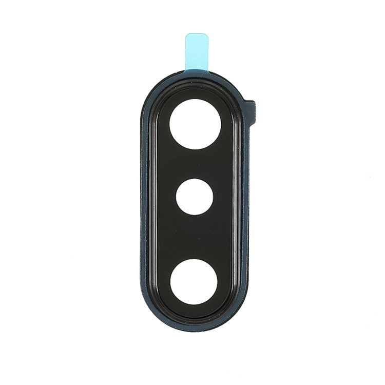 OEM Rear Camera Lens Ring Cover Part with Glass Lens for Sony Xperia 5 II - Black