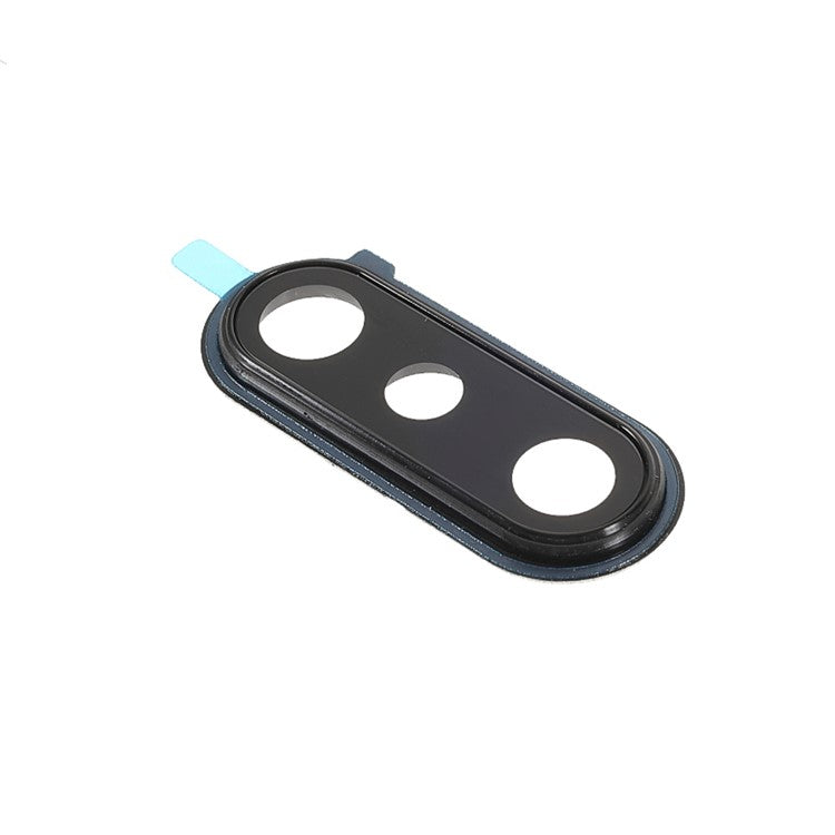 OEM Rear Camera Lens Ring Cover Part with Glass Lens for Sony Xperia 5 II - Black