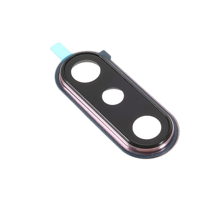 OEM Rear Camera Lens Ring Cover Part with Glass Lens for Sony Xperia 5 II - Pink