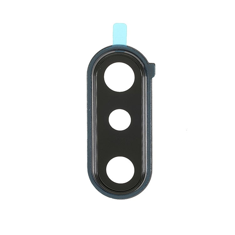 OEM Rear Camera Lens Ring Cover Part with Glass Lens for Sony Xperia 5 II - Grey