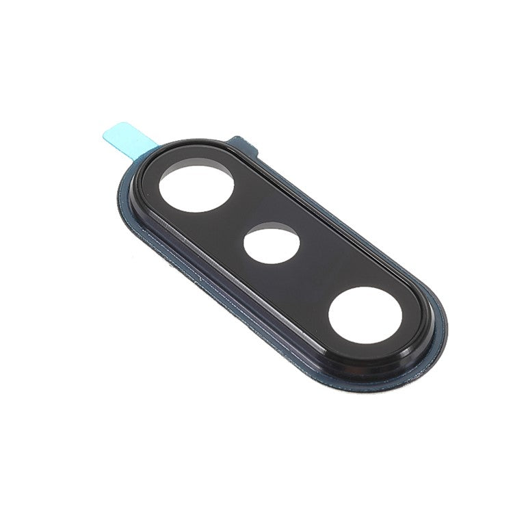 OEM Rear Camera Lens Ring Cover Part with Glass Lens for Sony Xperia 5 II - Grey