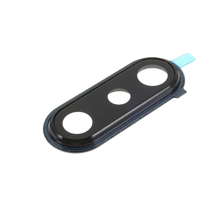 OEM Rear Camera Lens Ring Cover Part with Glass Lens for Sony Xperia 5 II - Grey