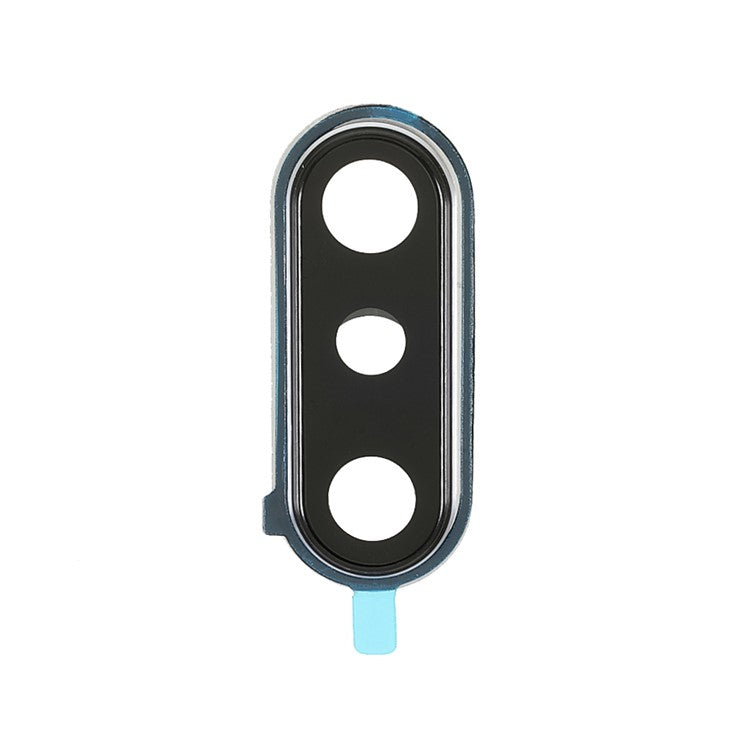 OEM Rear Camera Lens Ring Cover Part with Glass Lens for Sony Xperia 5 II - Silver