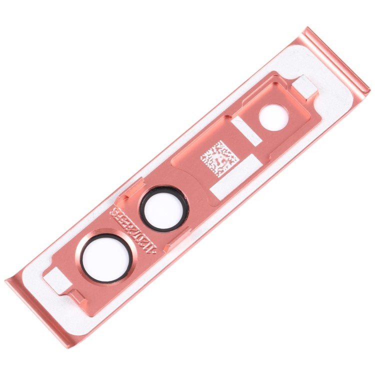 For Google Pixel 7a GWKK3 GHL1X G0DZQ G82U8 OEM Back Camera Lens Ring Cover with Glass Lens (without Logo) - Orange