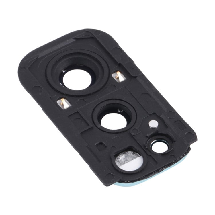 For OnePlus Nord 2 5G OEM Back Camera Lens Ring Cover with Glass Lens (without Logo) - Blue