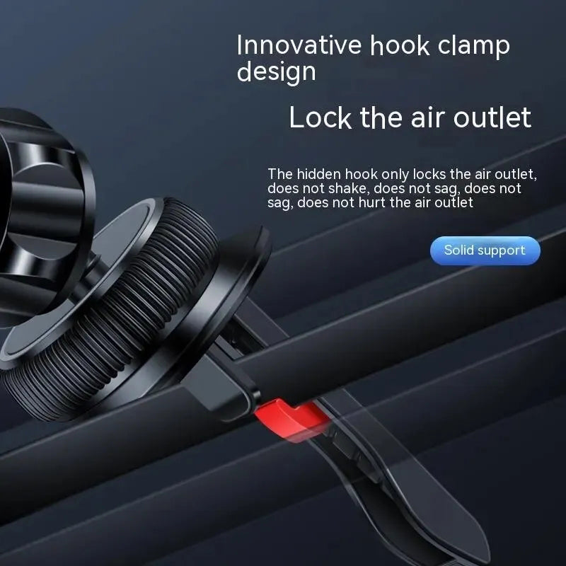 JMARY MH-78 Car Air Vent Phone Mount Strong Magnetic Absorption Cell Phone Holder Bracket