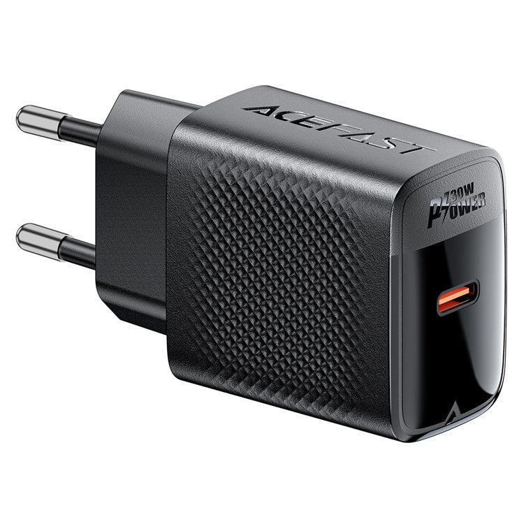 ACEFAST A102 GaN Power Adapter PD 30W Single Type-C Phone Wall Charger, EU Plug