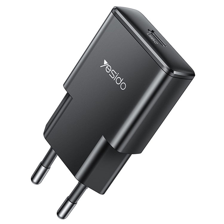 YESIDO YC74 Ultra-Thin 30W Fast Charger Type-C Port Power Adapter, EU Plug