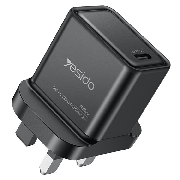 YESIDO YC81 GaN 25W Phone Charger Type-C Port Power Adapter