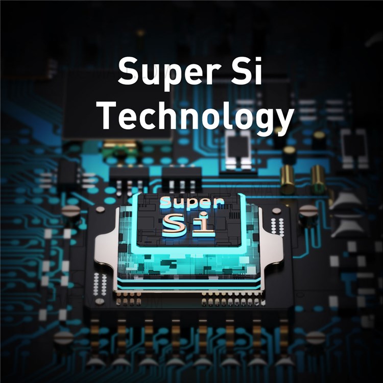 BASEUS Super Si Quick Charger Type-C 25W EU Plug PD Fast Charging Power Adapter - Black