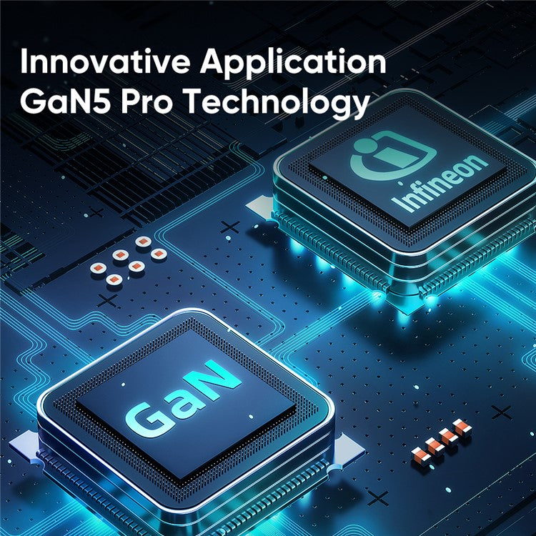 MCDODO CH-29 MDD 140W GaN 5 3 Ports Type-C to Type-C Charger Fast Charging Phone Wall Charger Adapter - EU Plug