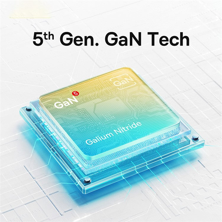 BASEUS GaN5 Mini Fast Charger Type-C 30W Portable Wall Charger Adapter for iPhone, iPad, AirPods (EU Plug) - White