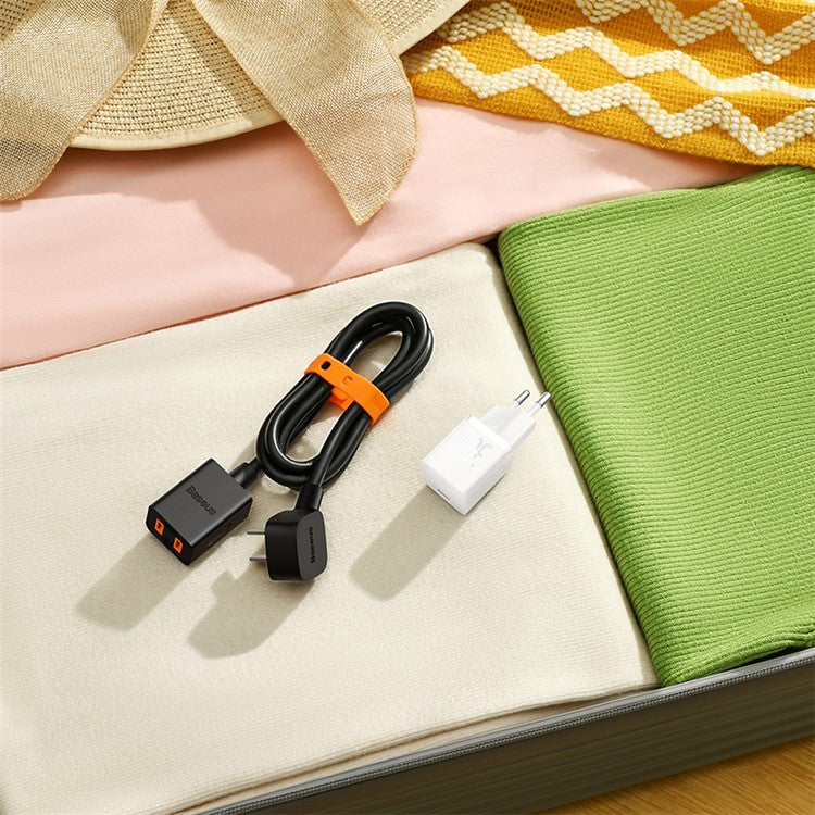 BASEUS GaN5 Mini Fast Charger Type-C 30W Portable Wall Charger Adapter for iPhone, iPad, AirPods (EU Plug) - White