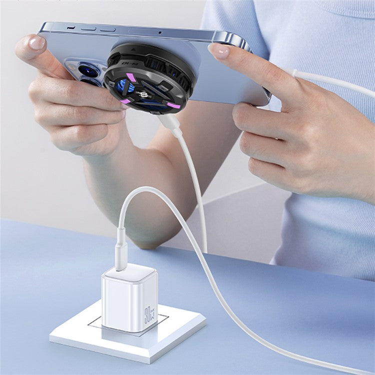 BENKS PA53 Portable 30W Fast Charging Block Type-C Single Port GaN Wall Charger, CN Plug