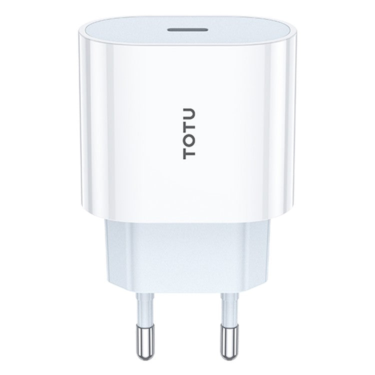 TOTU HC-1 20W Fast Charging Power Adapter Type-C Portable Wall Charger - EU Plug