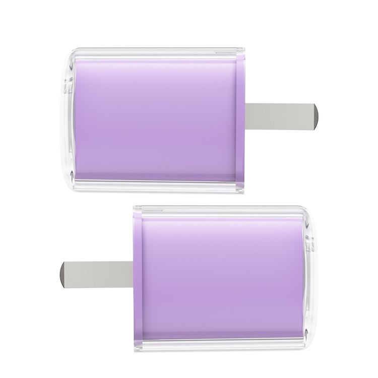 ACEFAST A5 Crystal Series PD 30W GaN Wall Charger Type-C Phone Fast Charge Adapter - Purple / CN Plug