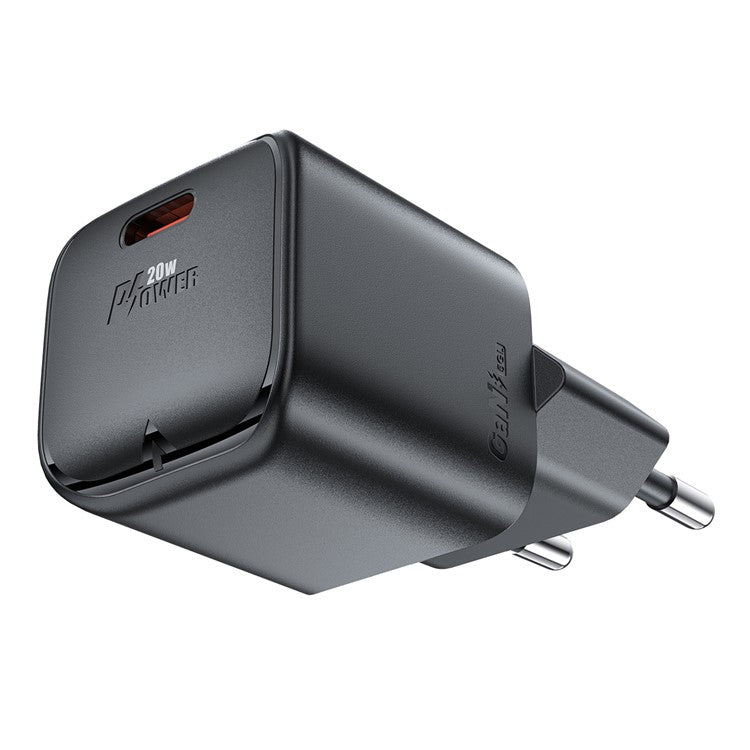 ACEFAST A73 Mini PD 20W GaN Charger Type-C Port Phone Fast Charging Adapter, EU Plug