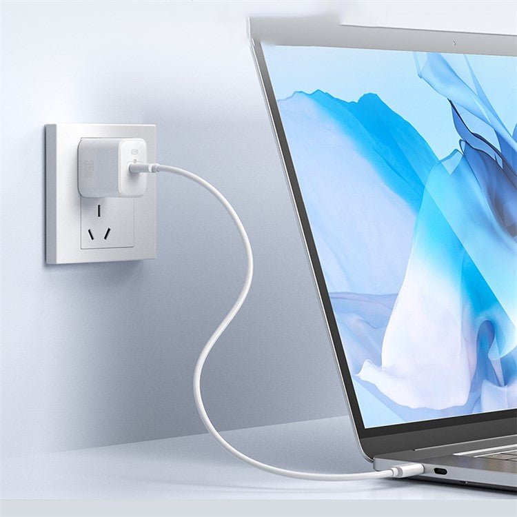 ZUZG-UC13C 35W GaN USB-C Adapter Set Fast Charger with Type-C to Type-C Cable for Laptop Phone