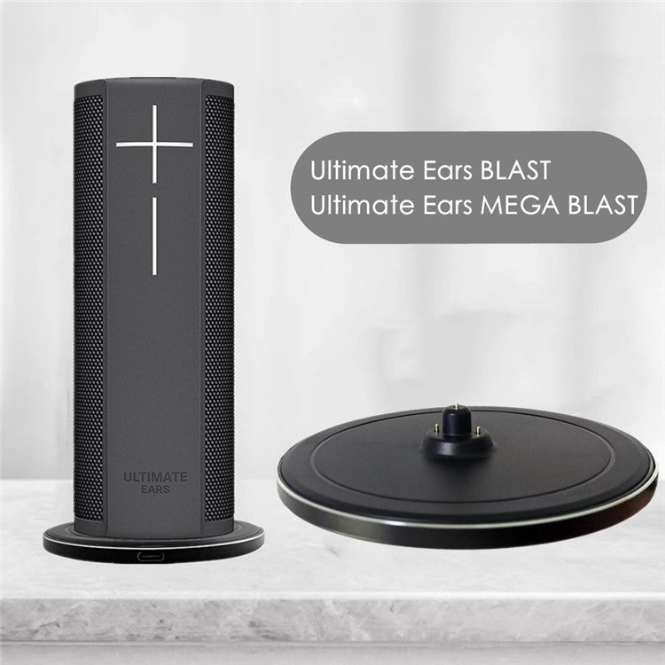 Portable Charging Dock for Logitech Ultimate Ears Blast / Mega Blast Bluetooth Speakers
