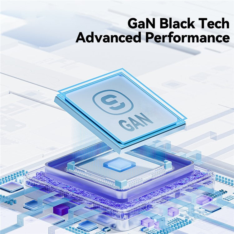 ESSAGER PD 33W Fast Charging Wall Charger USB-A + Type-C Travel GaN Adapter - KR Plug / Black