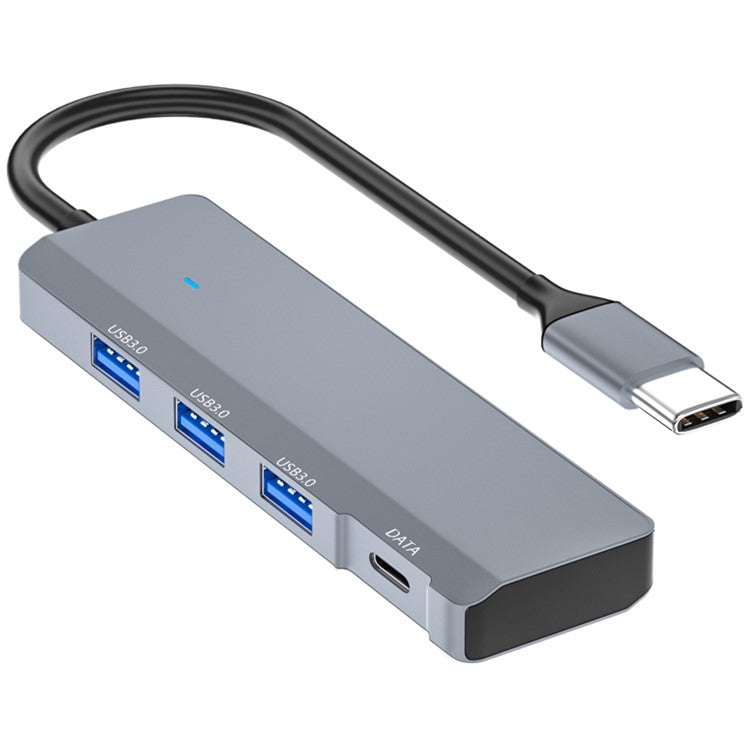 ADS-309C USB-C to Type-C + 3x USB 3.0 Splitter Hub Computer Docking Station with 13cm Cable