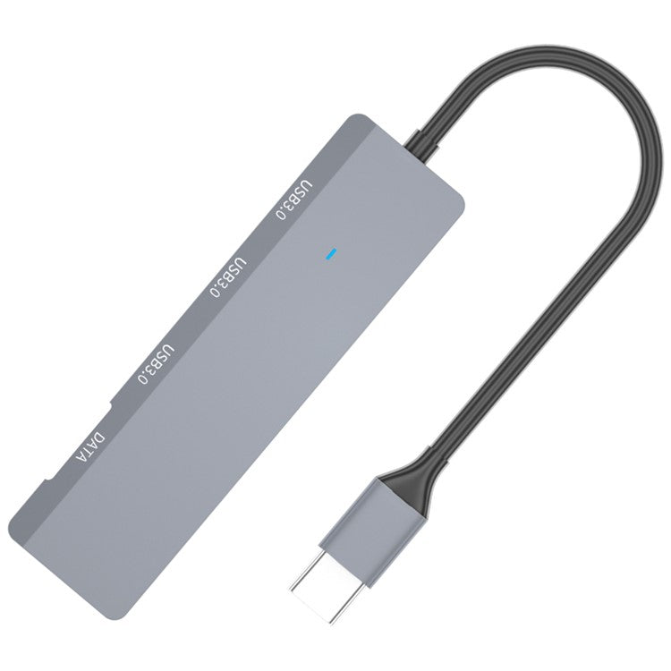 ADS-309C USB-C to Type-C + 3x USB 3.0 Splitter Hub Computer Docking Station with 13cm Cable