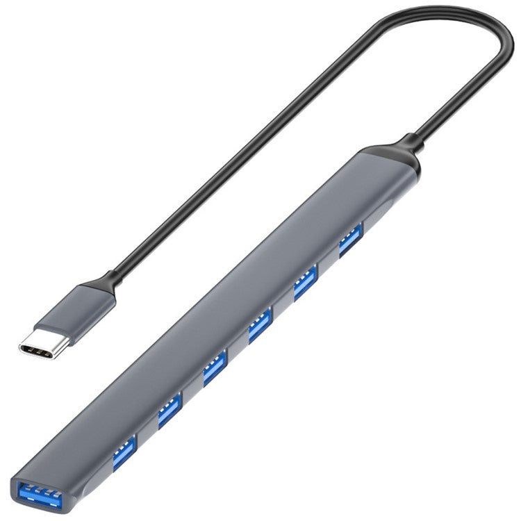 ADS-303C Type-C Docking Station USB 3.0 Splitter for Laptop / Tablet / PC 7-Port USB Hub
