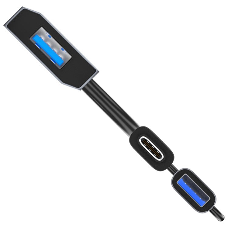 ADS-310D 2-in-1 Type-C + USB-A to 3x USB 3.0 Hub Splitter with SD / TF Card Slot