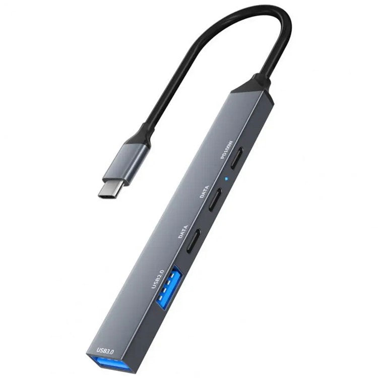 ADS-809 5-Port Type-C Expansion Hub USB 3.0 / 2.0 Converter Support PD 100W Fast Charging