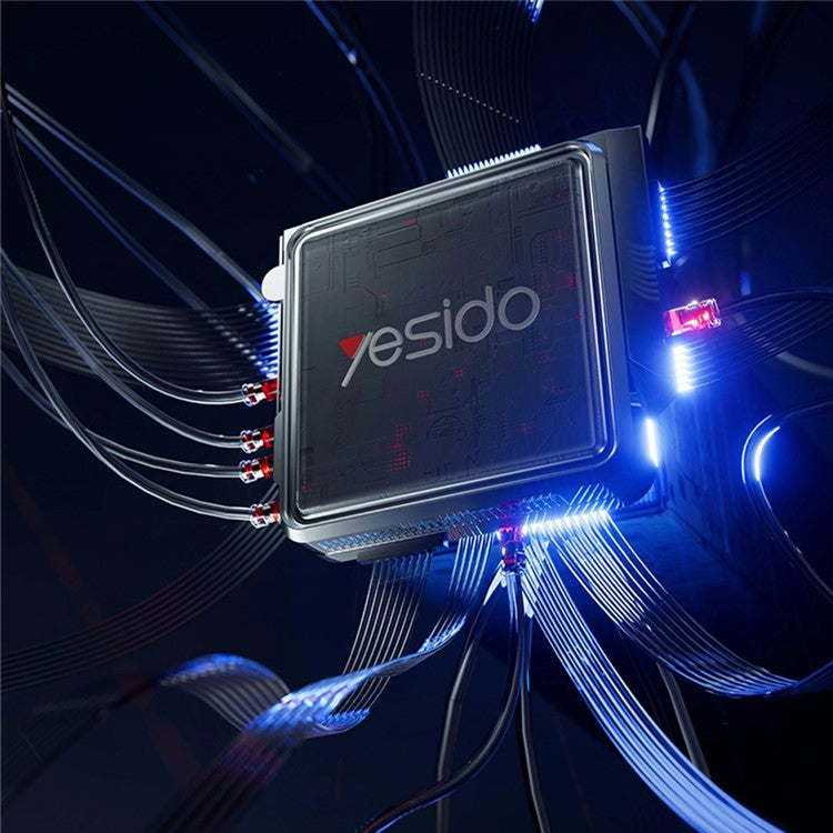 YESIDO HB23 5-in-1 Type-C Hub Adapter Multi Port USB-C Docking Station with USB3.0+2 USB2.0+DP+PD 100W