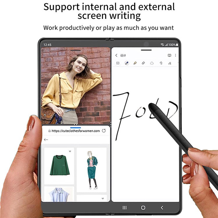GKK For Samsung Galaxy Z Fold5 5G Capacitive Drawing Writing Pen Touch Screen Stylus Pen - Green